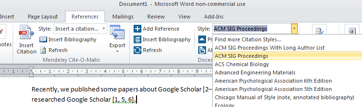 Change the citation style of the BibTeX entries